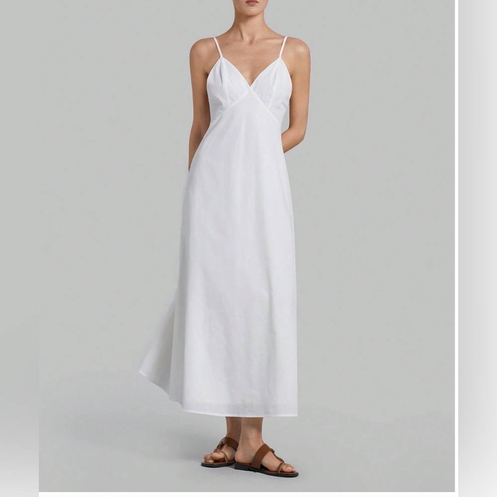 LAST ONE 🔥 Boho Low Back Maxi Dress White - Picture 3 of 6